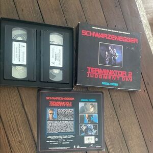 Terminator 2 Judgment Day Special Edition VHS Set